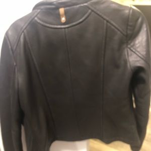 Mackage leather coat